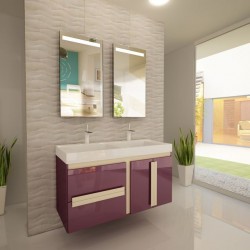 Модерен стил с мебел за баня Нувола